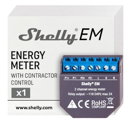 SHELLY - compteur d’énergie Wi-Fi intelligent