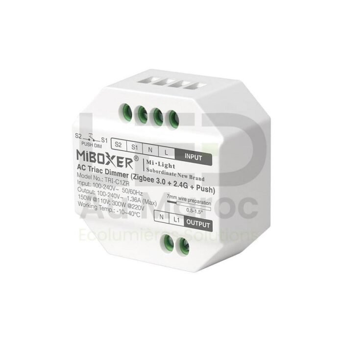 TUYA - Micromodule zigbee Variateur triac – Image 1