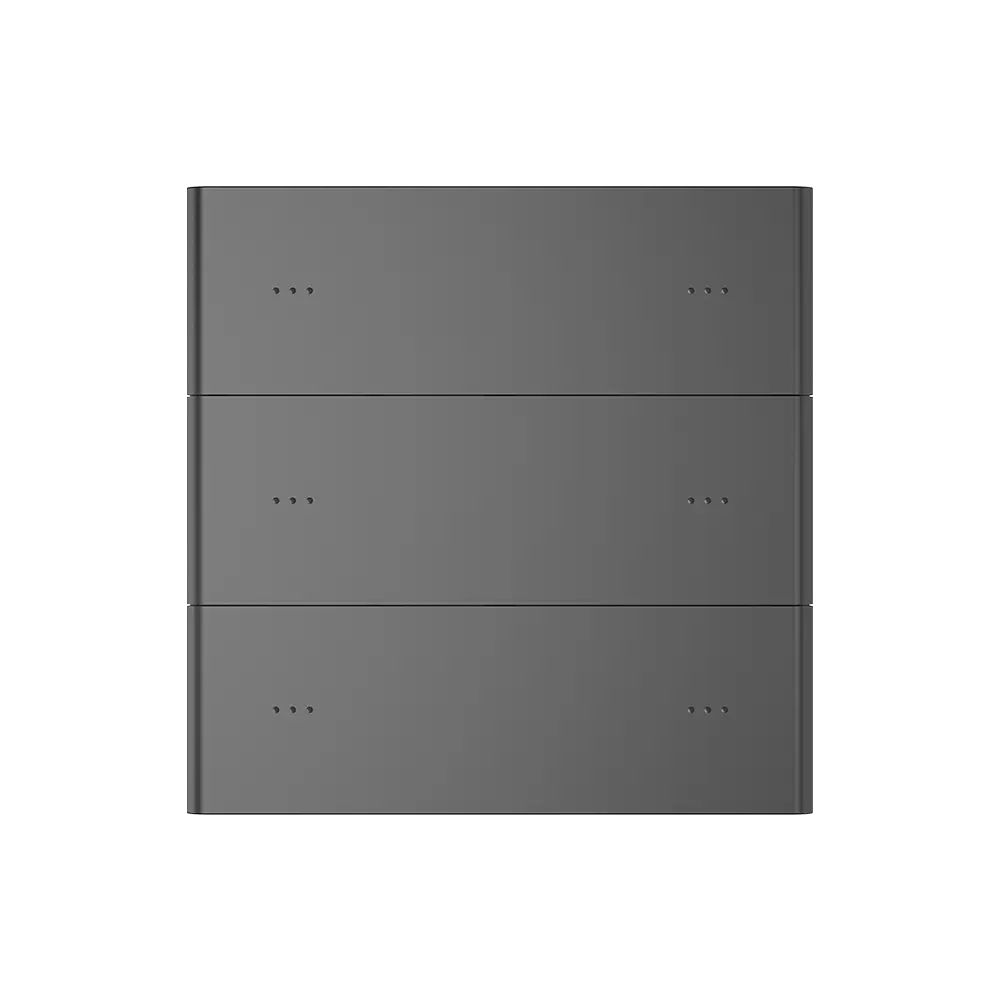 3-Gang-6-Button-Push-Button-Panel Panneau poussoir KNX DNAKE 6 boutons SH-KAW10-UIC601 – Image 1