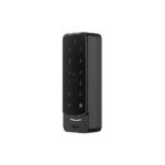 Terminal de contrôle d’accès DNAKE AC02C vu de profil, design ultra-fin 50 mm